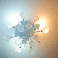 لوستر وپرده|لوستر و چراغ آویز|شیراز, فرهنگ شهر|دیوار