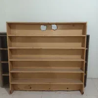 قفسه دیواری ام دی اف|کتابخانه، شلف، قفسه‌های دیواری|گلبهار, شهر جدید گلبهار|دیوار