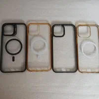 ۴ عدد قاب گوشی آیفون (۳عدد مگ سیف) سالم