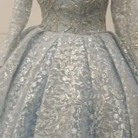 لباس آبی نامزدی