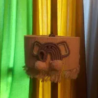 لوستر مکرومه طرح فیل،کاملا نو و دست ساز