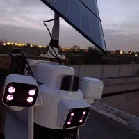 دوربین 4لنز بدون نیاز به برق مناسب باغ و...