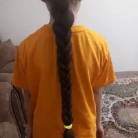 موی دختر.