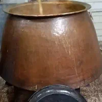 دیگ مسی بزرگ مخصوص سمنو