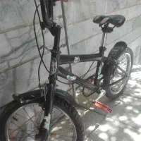 دوچرخه ۱۶سالم و روان سالم تازه تعمیر ،مشکی