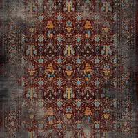 فرش قرمز/ سنتی/ اقساط|فرش|قشم, |دیوار