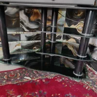 میز تلویزیون شیشه ای
