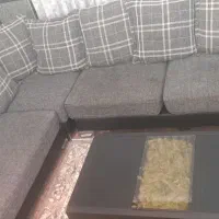 مبل ۸ نفره راحتی کم کارکرده|مبلمان خانگی و میز عسلی|قرچک, زیبا شهر|دیوار