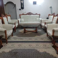 مبل ۹ نفره +میزناهارخوری ۶ نفره +بوفه