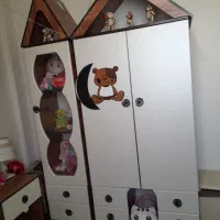 سرویس کامل چوب بچگانه|تخت و سرویس خواب|تهران, کیانشهر|دیوار