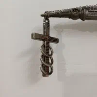 پلاک گردنبند صلیب استیل درحدنو خاص و کمیاب|بدلیجات|زنجان, |دیوار