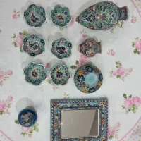 هفت سین سفالی کار دست