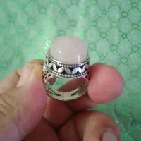 انگشتر سنگین کوارتز صورتی|بدلیجات|تهران, پرستار|دیوار