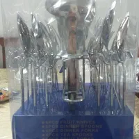 ست قاشق و چنگال و ملاقه و کفگیر استنلس استیل