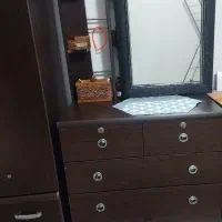 کمد لباس و میز آرایش|جاکفشی، کمد، دراور|رشت, حمیدیان|دیوار