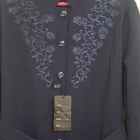 مانتو رنگ سرمه ای|لباس|قشم, |دیوار