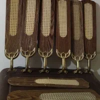 پره های چوبی پنکه سقفی لوستری ۸عدد