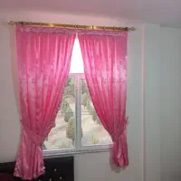 پرده اتاق  با چوب پرده کامل زیر قیمت