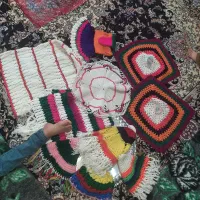 بافتنی قدیمی|صنایع دستی و سایر لوازم تزئینی|میاندوآب, |دیوار