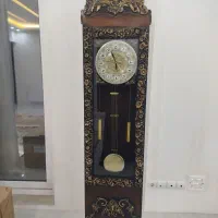 ساعت ایستاده چوبی سالم