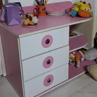 تخت یکنفره نوجوان کشودار + پهلوتختی کشودار|تخت و سرویس خواب|امیرکلا, |دیوار