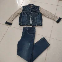 کت و شلوار دخترانه در حد خیلی نو