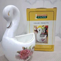 کره خوری/ جاقاشقی طرح قو|ظروف سرو و پذیرایی|آبادان, |دیوار