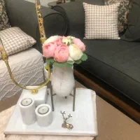 شمعدان و گلدان