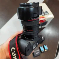 حراج، دوربین حرفه ای کانن6دی فول فریم+متعلقات+جعبه|دوربین عکاسی و فیلمبرداری|تبریز, |دیوار