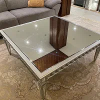 میز جلو مبلی ایینه ایی طرح The one|مبلمان خانگی و میز عسلی|رویان, |دیوار