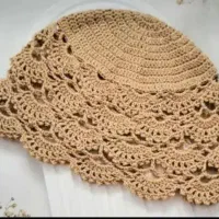 کلاه های مش هت بافت با نخ ترک