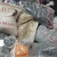 منجوق نخ سر دوز «زنجیر متری رنگ طلا» نگین