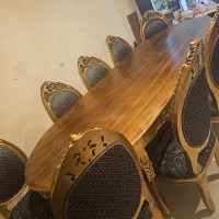 فروش مبل سلطنتی چوب راش|مبلمان خانگی و میز عسلی|کرج, فاز ۳ مهرشهر|دیوار