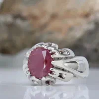 انگشتر نقره فیروزه نیشابوری شجردار|جواهرات|بروجرد, |دیوار