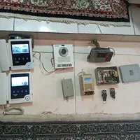 صوتی و تصویری رنگی حافظه دار لمسی|صوتی و تصویری|قرچک, |دیوار