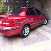 سمند آلبالویی 92 دوگانه