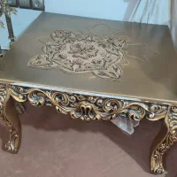 مبل سلطنتی ۹نفره با سه تا میز عسلی|مبلمان خانگی و میز عسلی|بابکان, |دیوار