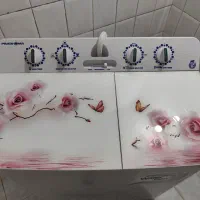 ماشین لباسشویی 10کیلو دوقلو نیمه اتوماتیک پاکشوما