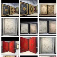 فرش مرینوس *+) بافت با نخ خالص رنگ ثابت +