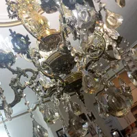 لوستر|لوستر و چراغ آویز|باغستان, |دیوار