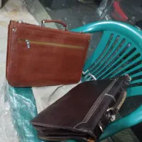 2 عدد کیف کهن چرم (نو) چرم طبیعی|کیف، کفش، کمربند|رشت, تازه آباد|دیوار