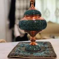 شکلات خوری فیروزه کوبی مسی نورمهر