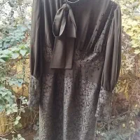 لباس تک مجلسی دست دوزسنگ کاری شده|لباس|قم, سالاریه|دیوار