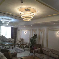 لوستر سه حلقه ،ریموت سه حالته تولیدی (پاسارگاد)|چراغ خواب و آباژور|مشهد, چهارچشمه|دیوار