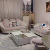 ست مبلمان 7 نفره مینیمال با میزنهارخوری