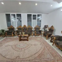 مبل سلطنتی ۹ نفره طلایی