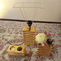 چراغ خواب سه تیکه|چراغ خواب و آباژور|اسلام‌شهر, زرافشان|دیوار