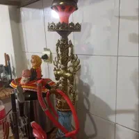 قلیان برنجی طرح فرشته (زیر قیمت )