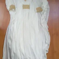 پیراهن مجلسی دخترانه همراه با یک شال