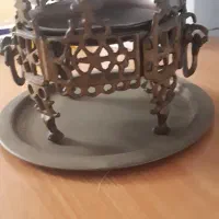 منقل وسینی برنجی کوچک
